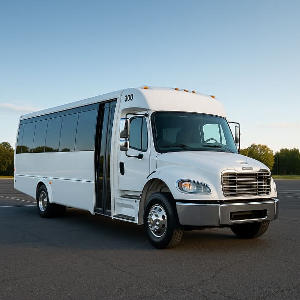 Clovis Shuttle Bus Rentals 25 Passenger Shuttle Bus