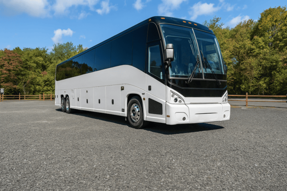 Clovis Shuttle Bus Rentals 56 Passenger Shuttle Bus