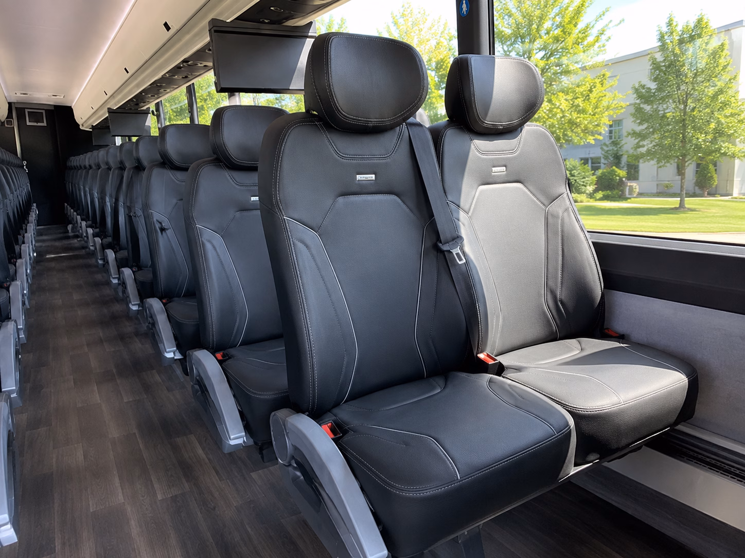 clovis construction and film crew shuttle buses